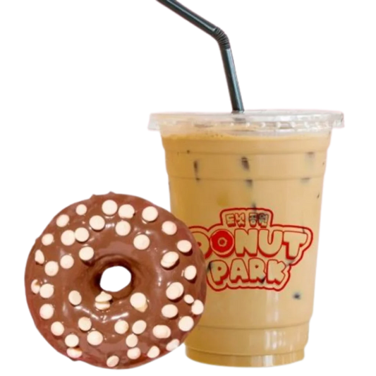 CP11 1PC COFFEE DONUTS | 1PC TARO/HK MILKTEA